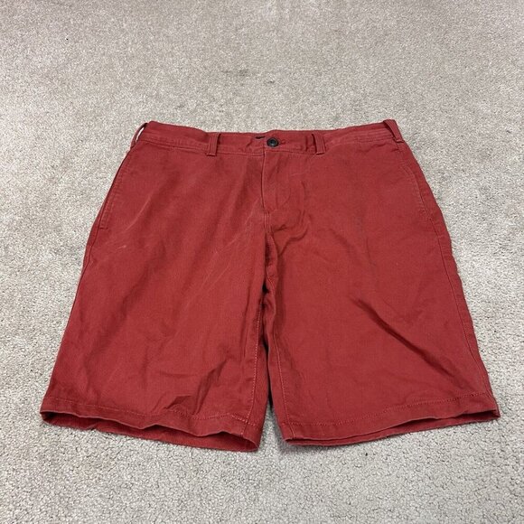 Express Shorts Classic Fit Men’s Red Pockets Size 30 - Picture 1 of 9